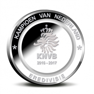 Kampioenspenning Feyenoord 2017 BU-kwaliteit in coincard